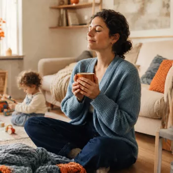5-Minute Calm Reset for Exhausted Parents (Audio Option)